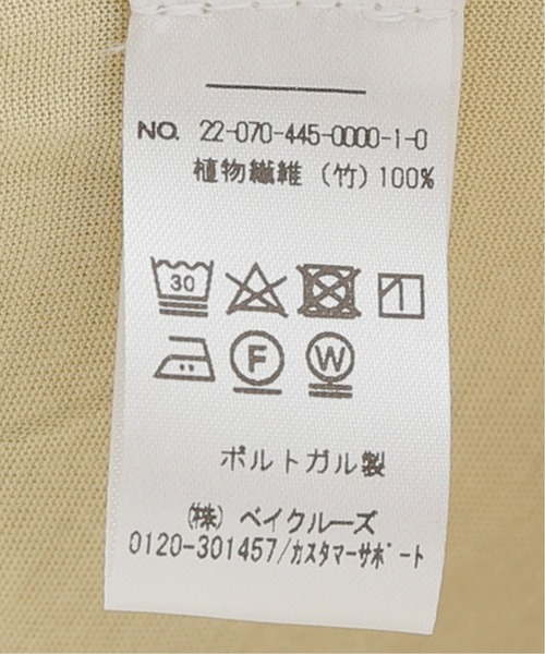 BASERANGE（ベースレンジ）の「【BASERANGE/ベースレンジ】 LOOSE LONG SLEEVE TEE：カットソー（Tシャツ/カットソー・レディース・モスグリーン・X-SMALL）」の13枚目の写真