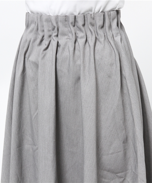 Kastane（カスタネ）の「【Kastane】ミモレWタックスカート（スカート・レディース・ベージュ/グレー/カーキ・FREE）」の11枚目の写真