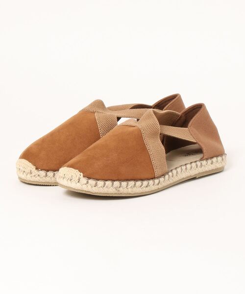 LUGG NAGG(ラグナグ)の「ゴムクロスエスパ(サンダル・レディース・ブラウン/グリーン/ブラック・M/L/S)」の3枚目の写真