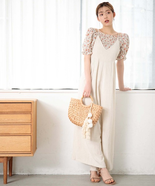 fifth（フィフス）の「アンティークフラワープリントギャザーブラウス（シャツ/ブラウス・レディース・グリーン/アイボリー・M）」の18枚目の写真