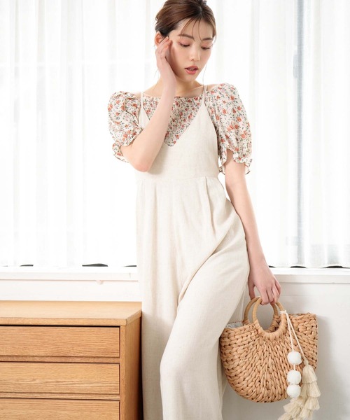 fifth（フィフス）の「アンティークフラワープリントギャザーブラウス（シャツ/ブラウス・レディース・グリーン/アイボリー・M）」の21枚目の写真