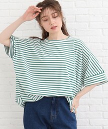 SHOO・LA・RUE | 【接触冷感】フロントギャザードルマンプルオーバー(Tシャツ/カットソー)