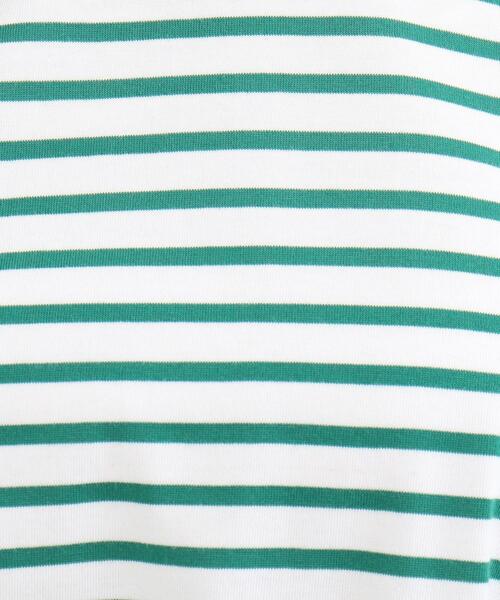 SHOO・LA・RUE（シューラルー）の「◆【接触冷感】フロントギャザードルマンプルオーバー（Tシャツ/カットソー・レディース・イエロー/ピンク系/ダークグリーン系2/ブラック系2/ホワイト系/ブラック・00）」の7枚目の写真