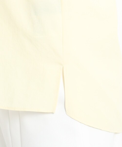 COUP DE CHANCE（クードシャンス）の「◆【洗える/日本製】ケープ衿フリルブラウス（シャツ/ブラウス・レディース・ホワイト/イエロー/チャコール/ピンク系・40/38/36/34）」の11枚目の写真