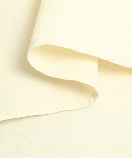 COUP DE CHANCE（クードシャンス）の「◆【洗える/日本製】ケープ衿フリルブラウス（シャツ/ブラウス・レディース・ホワイト/イエロー/チャコール/ピンク系・40/38/36/34）」の6枚目の写真