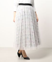 alcali | ミッキー/コミック柄プリーツスカート(スカート)