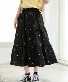 スクエア フラワー ジャガード スカート（スカート）｜UNITED ARROWS