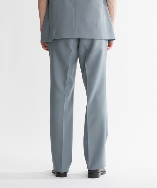 【美品】UNITED TOKYO コールバスクセミフレアパンツ TECHNO WOOL セミフレアパンツ(1 DARK GREY): : メンズ｜UNITED