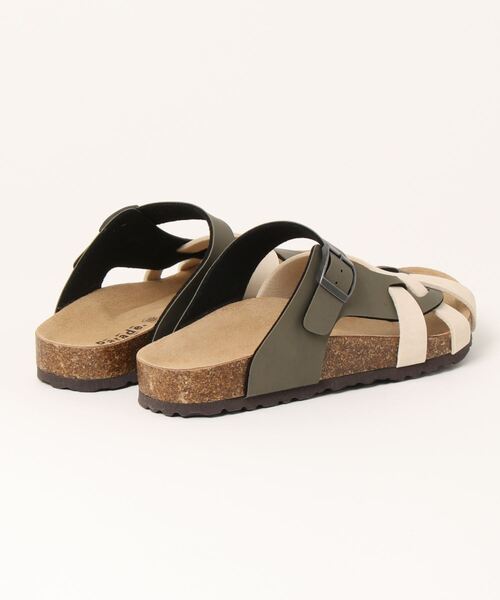 Parade（パレード）の「デザインフットベッドサンダル　2208【PARADE】（サンダル・メンズ・ブラウン/カーキ系1/ブラック×ブラック・26.0cm/27.0cm/25.0cm/26.5cm）」の5枚目の写真