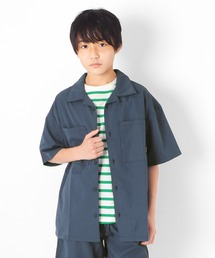 GLAZOS | T/R・開襟半袖シャツ【セットアップ対応】(シャツ/ブラウス)