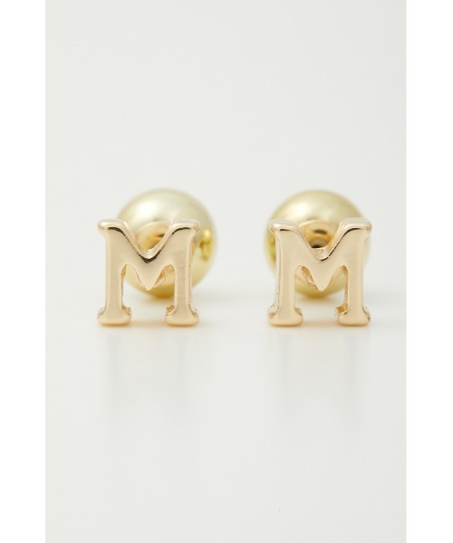AZUL by moussy(アズールバイマウジー)の「PETIT INITIAL EARRINGS/プチイニシャルピアス(ピアス(両耳用)・レディース・その他3/その他2/マルチ・FREE)」の7枚目の写真