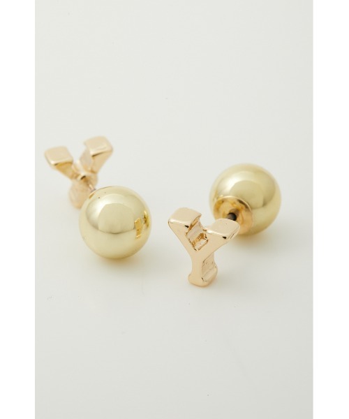 AZUL by moussy(アズールバイマウジー)の「PETIT INITIAL EARRINGS/プチイニシャルピアス(ピアス(両耳用)・レディース・その他3/その他2/マルチ・FREE)」の17枚目の写真