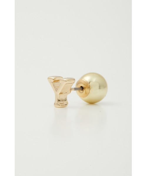 AZUL by moussy(アズールバイマウジー)の「PETIT INITIAL EARRINGS/プチイニシャルピアス(ピアス(両耳用)・レディース・その他3/その他2/マルチ・FREE)」の18枚目の写真