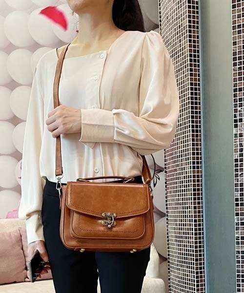 gossip！ロサンゼルス（ゴシップロサンゼルス）の「2WAY ショルダーバッグ（ショルダーバッグ・レディース・ブラック/グリーン/ブラウン・FREE）」の15枚目の写真