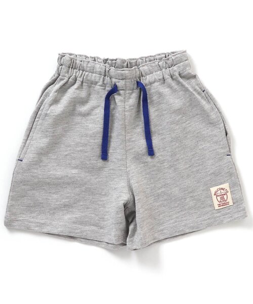 BREEZE(ブリーズ)の「カラバリイージーパンツ 4分丈(その他パンツ・キッズ・カーキ/パープル/ベージュ/オフホワイト/ドット/グレー/ブラック/ターコイズブルー/ストライプ/ピンク/ネイビー/ライム・140/120/90/100/80/110/130)」の4枚目の写真