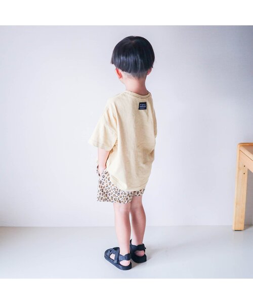 BREEZE(ブリーズ)の「カラバリイージーパンツ 4分丈(その他パンツ・キッズ・カーキ/パープル/ベージュ/オフホワイト/ドット/グレー/ブラック/ターコイズブルー/ストライプ/ピンク/ネイビー/ライム・140/120/90/100/80/110/130)」の18枚目の写真