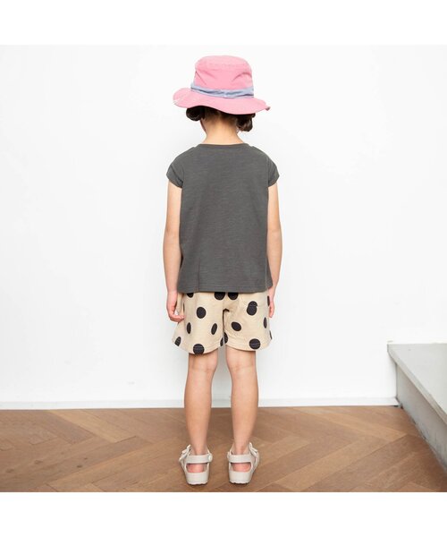 BREEZE(ブリーズ)の「カラバリイージーパンツ 4分丈(その他パンツ・キッズ・カーキ/パープル/ベージュ/オフホワイト/ドット/グレー/ブラック/ターコイズブルー/ストライプ/ピンク/ネイビー/ライム・140/120/90/100/80/110/130)」の13枚目の写真