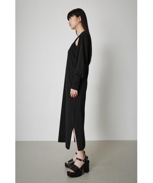 AZUL by moussy（アズールバイマウジー）の「BOLERO SET KNIT OP