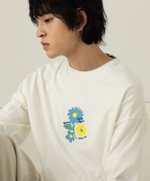 BeAMS DOT | 【WEB限定】BeAMS DOT / フラワー プリント カットソー(Tシャツ/カットソー)
