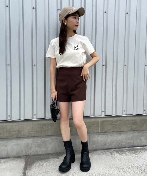 one after another NICE CLAUP（ワンアフターアナザーナイスクラップ）の「【2022AWアイテム】ヒールアップタンク底サイドゴアブーツ（ブーツ・レディース・ブラック/アイボリー/キャメル・SMALL/MEDIUM/LARGE）」の12枚目の写真