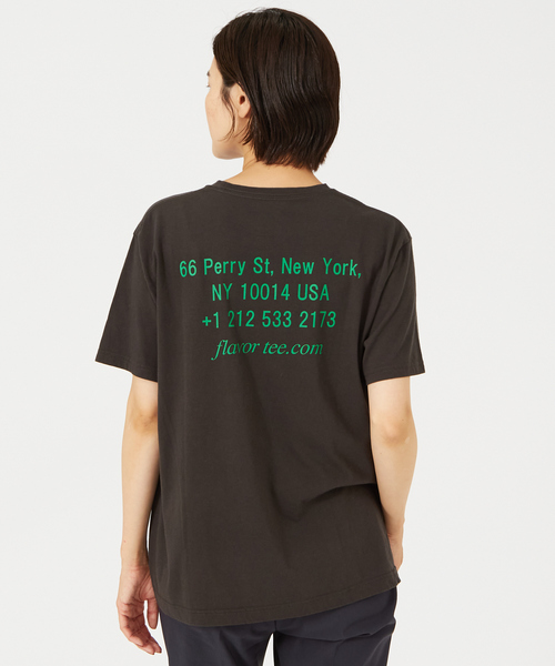 FLAVOR TEE(フレーバーティ)の「【FLAVOR TEE】66PERRY Tシャツ(Tシャツ/カットソー・レディース・ブラック/ベージュ・フリー)」の7枚目の写真