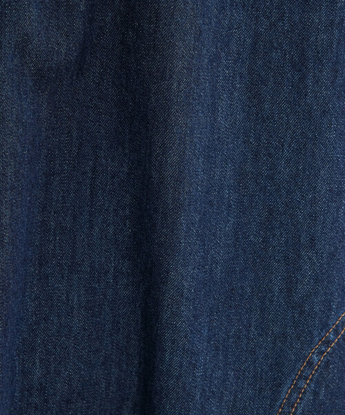 ONIGIRI（オニギリ）の「デニム　ビッグパーカワンピース（ワンピース・レディース・ネイビー/チャコール・FREE）」の20枚目の写真