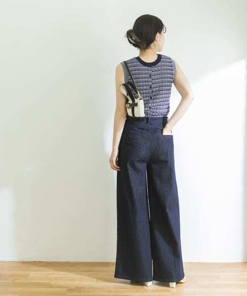 URBAN RESEARCH(アーバンリサーチ)の「ジオメトリック2WAYニット(ニット/セーター・レディース・ブラック系その他/ブルー系その他・FREE)」の20枚目の写真