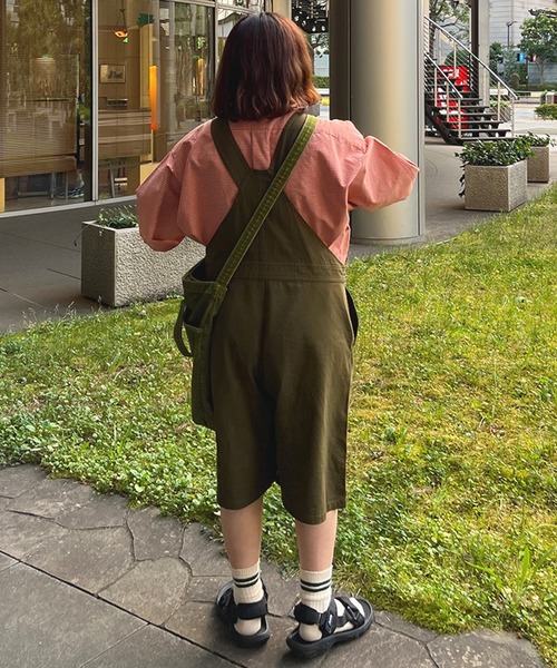 kutir（クティール）の「ハーフサロペット（サロペット/オーバーオール