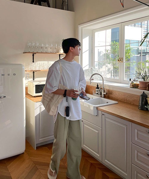 ASCLO(エジュクロ)の「ASCLO Pleddy Nibus Two Tuck Side Banding Slacks(スラックス・メンズ・ブラック/ベージュ/カーキ/グリーン・SMALL/MEDIUM/LARGE/X-SMALL)」の20枚目の写真