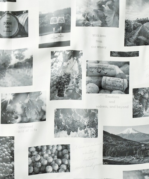 UNION STATION（ユニオンステーション）の「フォトプリント総柄レギュラーカラーシャツ（シャツ/ブラウス・メンズ・カラフル/ブラック/ホワイト・LL/M/L）」の9枚目の写真