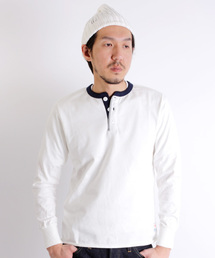 Denime | HENRY NECK LS CS(Tシャツ/カットソー)