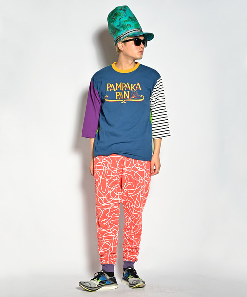 ALDIES（アールディーズ）の「Pampaka Half Sleeve T / パンパカハーフスリーブT（Tシャツ/カットソー・メンズ・ホワイト/ブラック/ネイビー・SMALL/MEDIUM/LARGE）」の3枚目の写真