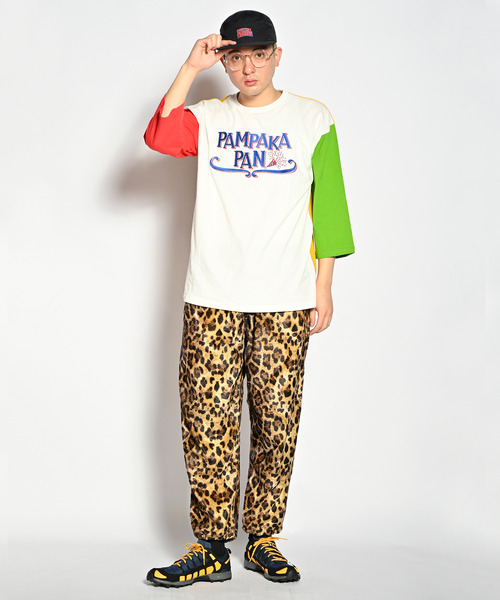 ALDIES（アールディーズ）の「Pampaka Half Sleeve T / パンパカハーフスリーブT（Tシャツ/カットソー・メンズ・ホワイト/ブラック/ネイビー・SMALL/MEDIUM/LARGE）」の2枚目の写真
