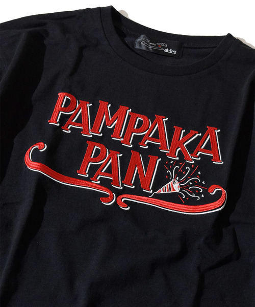 ALDIES（アールディーズ）の「Pampaka Half Sleeve T / パンパカハーフスリーブT（Tシャツ/カットソー・メンズ・ホワイト/ブラック/ネイビー・SMALL/MEDIUM/LARGE）」の7枚目の写真