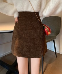 コーデュロイミニスカート