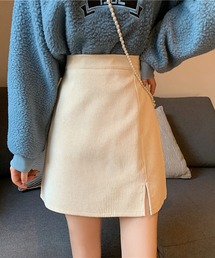 コーデュロイミニスカート