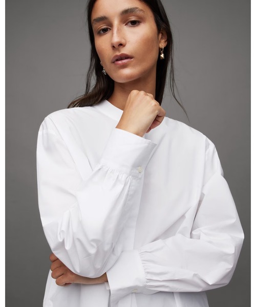 ALLSAINTS（オールセインツ）の「MARCIE SHIRT | MARCIE シャツ（シャツ/ブラウス・レディース・ホワイト・4/6/8/2）」の14枚目の写真