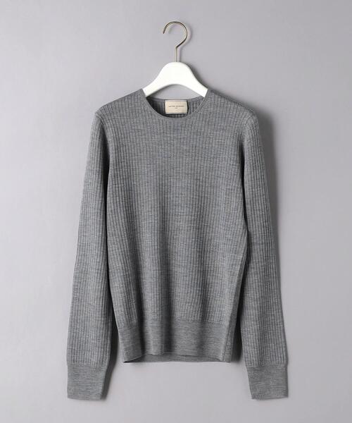 UNITED ARROWS（ユナイテッドアローズ）の「W/SI/CA リブ クルーネック  