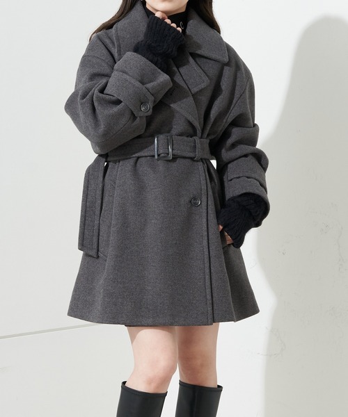 Chico（チコ）の「【2022AW】シャギーリブアームウォーマー（アームカバー・レディース・ブラック/グレー/ピンク/アイボリー/ブルー系その他・FREE）」の22枚目の写真