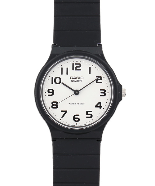 CASIO(カシオ)の「【Ciaopanic】【CASIO】 MQ-24-7B2(アナログ腕時計・レディース・ブラック・FREE)」の1枚目の写真