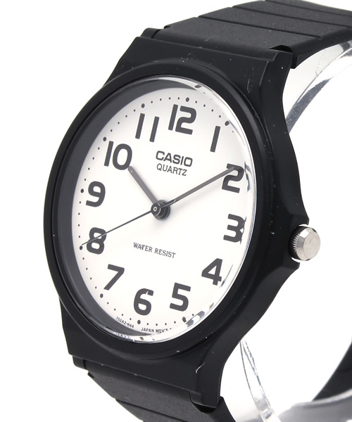 CASIO(カシオ)の「【Ciaopanic】【CASIO】 MQ-24-7B2(アナログ腕時計・レディース・ブラック・FREE)」の4枚目の写真