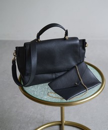 【LORISTELLA】レザーハンドバッグ