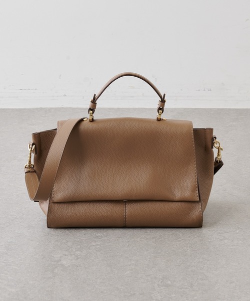 LORISTELLA(ロリステッラ)の「【LORISTELLA】レザーハンドバッグ(ハンドバッグ・レディース・ブラック/モカ/バイオレット/ホワイト系その他・FREE)」の8枚目の写真