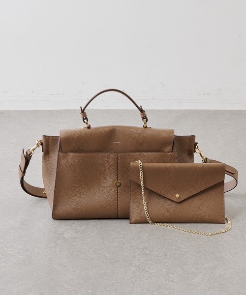 LORISTELLA(ロリステッラ)の「【LORISTELLA】レザーハンドバッグ(ハンドバッグ・レディース・ブラック/モカ/バイオレット/ホワイト系その他・FREE)」の11枚目の写真