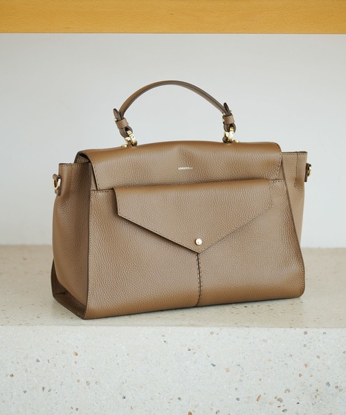 LORISTELLA(ロリステッラ)の「【LORISTELLA】レザーハンドバッグ(ハンドバッグ・レディース・ブラック/モカ/バイオレット/ホワイト系その他・FREE)」の21枚目の写真