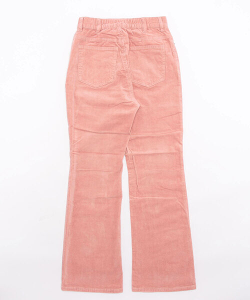 STYLEBLOCK（スタイルブロック）の「コーデュロイセミフレアパンツ（その他パンツ・レディース・ブラウン/ピンク/ブラック/アイボリー・S/M）」の5枚目の写真