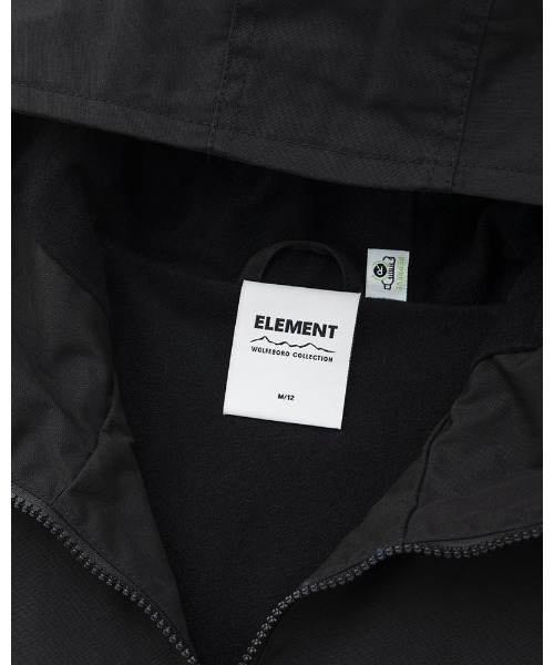 ELEMENT(エレメント)の「ELEMENT YOUTH(キッズサイズ) 【WOLFEBORO】 ALDER YOUTH ジャケット (130cm~160cm) 【2022年秋冬モデル】/エレメントキッズナイロンブルゾン(ナイロンジャケット・キッズ・チャコールグレー/ブラック・130/140/150/160)」の10枚目の写真