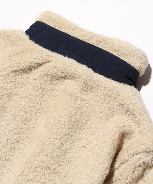 【LOGOS/ロゴス】裏地付きシャギーボアジャケット