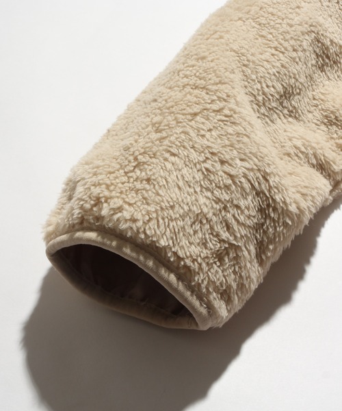 【LOGOS/ロゴス】裏地付きシャギーボアジャケット