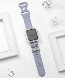 Apple Watch Band / アップルウォッチ バンド くすみカラーバタフライシリコン / Urban Coral